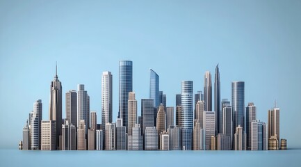 Cityscape, modern, urban