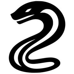 Anaconda logo silhouette