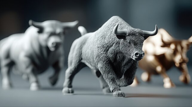 Graphic representation of faang stocks cluster as major powerhouses in the technology sector of financial markets