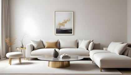 Photo interior modern design room 3d illustration