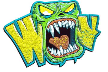 Wow Monster Illustration Graphic Design