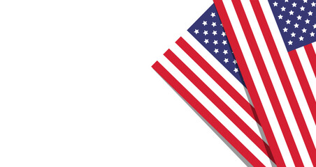 Fototapeta premium United States of America flag background design