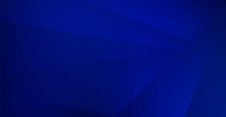 Obraz premium Geometric Cobalt Blue Surface with Layered Shapes for Modern Abstract Backgrounds, Artistic Design Projects, or Stylish Presentation Templates in Digital Context