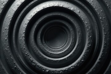 Subtle grayscale gradient in concentric circles, concentric, white