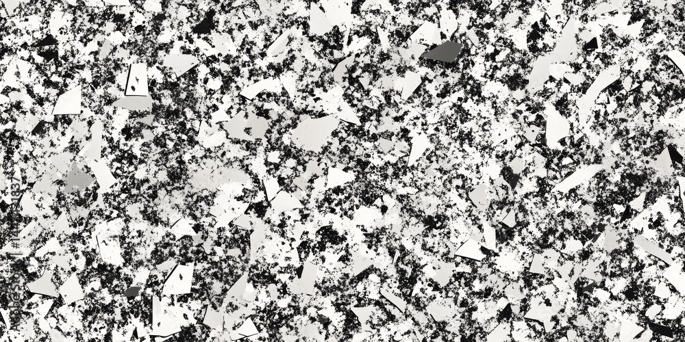 Aufkleber abstract broken pieces pattern graphic design