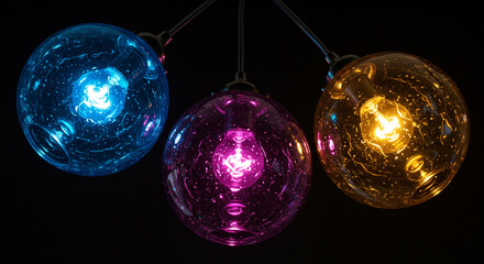 golden christmas balls, ornament, winter, glass, bauble, december, new, year