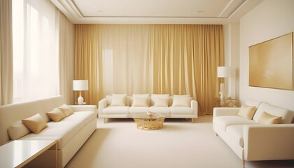 Photo interior modern design room 3d illustration