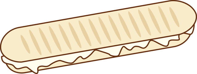 Obraz premium Panini au fromage