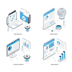 Set Of Web Analytics 4