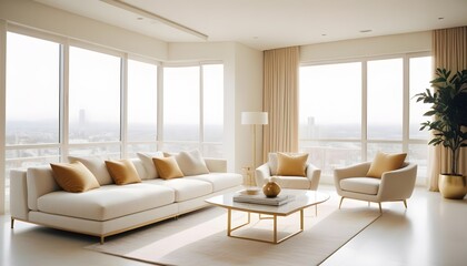 Photo interior modern design room 3d illustration