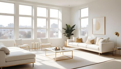 Photo interior modern design room 3d illustration