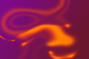Abstract background with curved lines in orange, yellow and pink.
