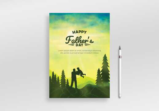 Father&rsquo;s Day Celebration Card