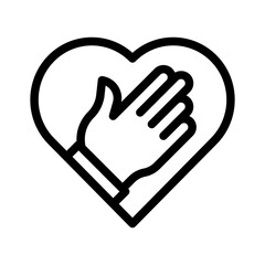pledge line icon