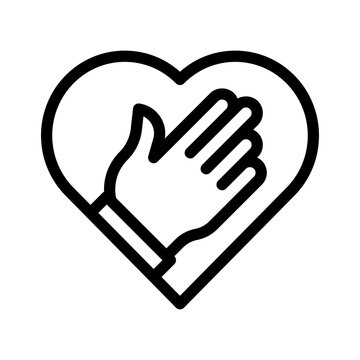 pledge line icon