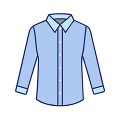 Naklejka premium Find the perfect blue dress shirt for men long sleeve button down shirt apparel clothing fashion