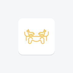 Animal Breeding Pen, vector, pixel perfect, illustrator file