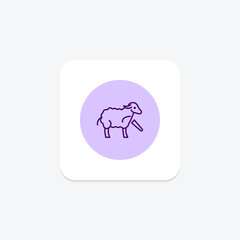 Sheep Shearing, vector, pixel perfect, illustrator file