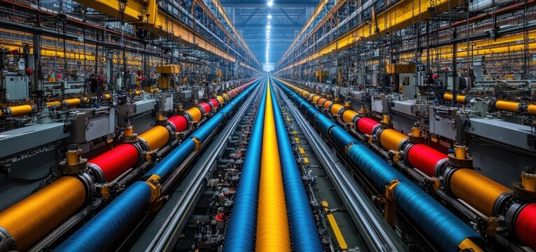 Vibrant Threads: A Symphony of Color in Textile Manufacturing