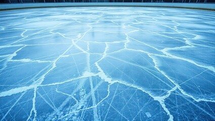 illustration of Natural scratched ice