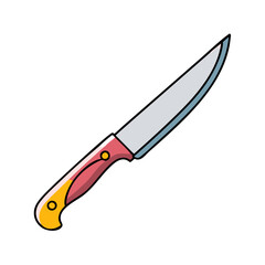 knife icon, knife vector illustration-simple illustration of knife, perfect for knife logos and icons