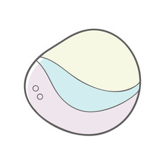 pastel gradient icon, pastel gradient vector illustration-simple illustration of pastel gradient, perfect for pastel gradient logos and icons