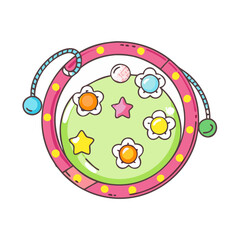 play mat icon, play mat vector illustration-simple illustration of play mat, perfect for play mat logos and icons