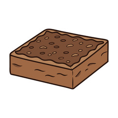 Delicious chocolate brownie dessert sweet treat baked goods confectionery pastry cocoa cake slice square