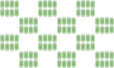 geometric background, seamless geometric pattern, seamless geometric pattern with square, green diamond checkerboard strip repeat pattern, replete image, design for fabric printing, zigzag