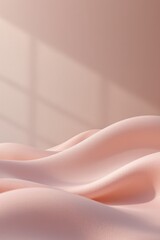 Soft Pink Fabric Abstract Background