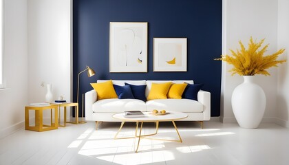 Photo interior modern design room 3d illustration