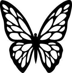 Detailed Butterfly SVG Cut File