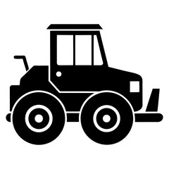 Find road roller construction equipment heavy machinery vehicle asphalt compactor for building and paving projects isolated on transparent background