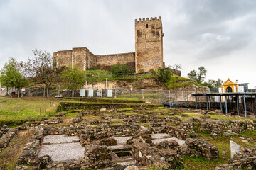 Mertola Castle in Alentejo, Portugal was one of the most impregnable fortresses in the Occidental...
