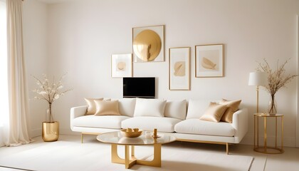 Photo interior modern design room 3d illustration