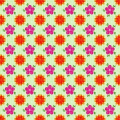 seamless pattern with flowers