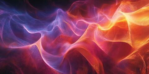 Abstract Colorful Digital Art Background