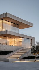 Modern Concrete Building Architecture