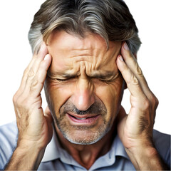 Fototapeta premium Severe Headache Relief: Symptoms, Causes & Treatments