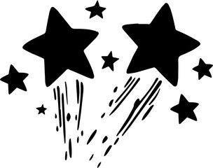 Magical Shooting Star Clipart