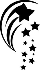 Magical Shooting Star Clipart