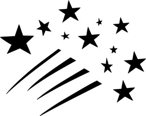 Magical Shooting Star Clipart