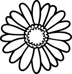 Cute Daisy Clipart for Craft Projects

