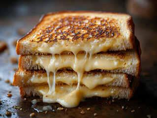 구운 치즈 샌드위치