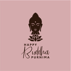 Happy Buddha Purnima Social Media Post Design for Peace and Positivity