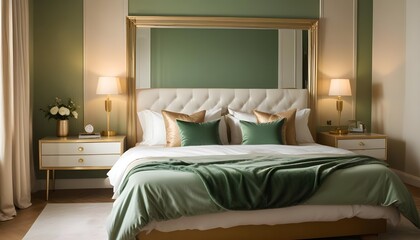 Photo interior modern design room 3d illustration