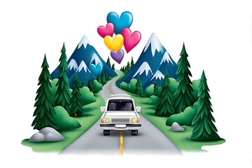 HeartFilled Road Trip to the Mountains.