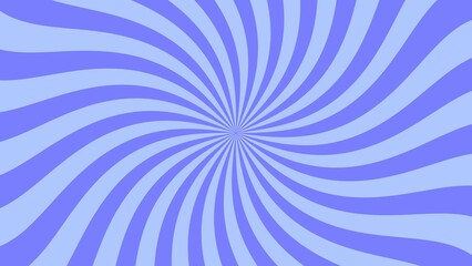 Pastel blue coloured striped ray abstract background