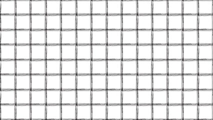 白い下地に黒いチェック柄のパターン背景イラスト。シームレスなベクターの4Kイラスト素材