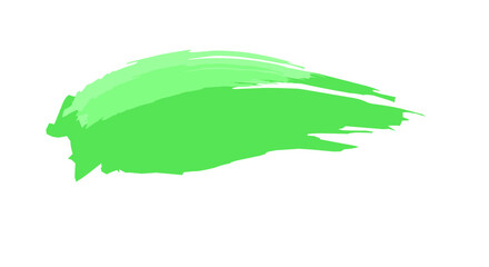 green paint splashes on white